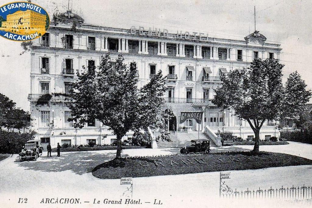 Grand Hotel - Magnifique Appartement Bord De Plage Centrale Arcachon Esterno foto